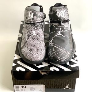 Nike Air Jordan Why Not Zero.1 Black White Sz 10